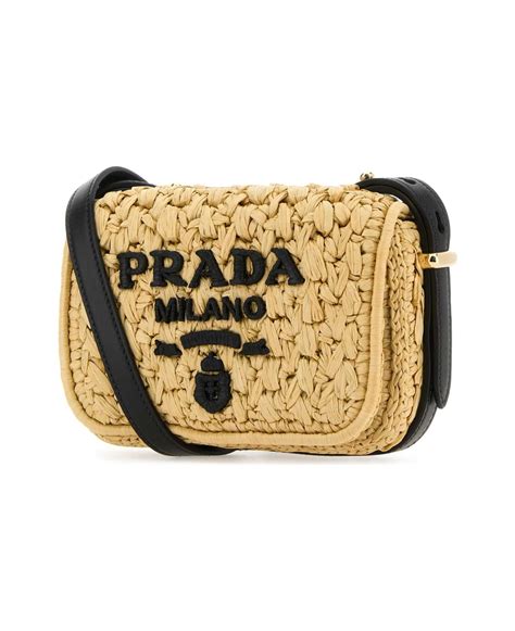 prada raffia crossbody.